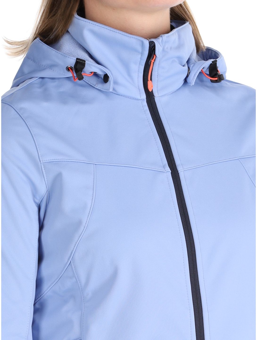 Icepeak, Boise chaqueta de esquí softshell mujeres Light Blue azul 