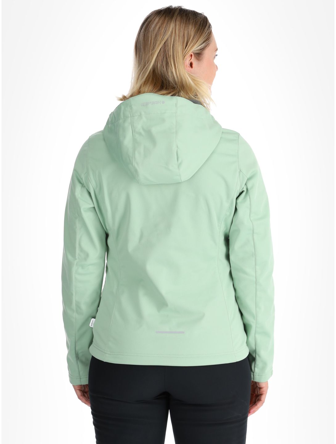 Icepeak, Boise chaqueta de esquí softshell mujeres Light Green verde 