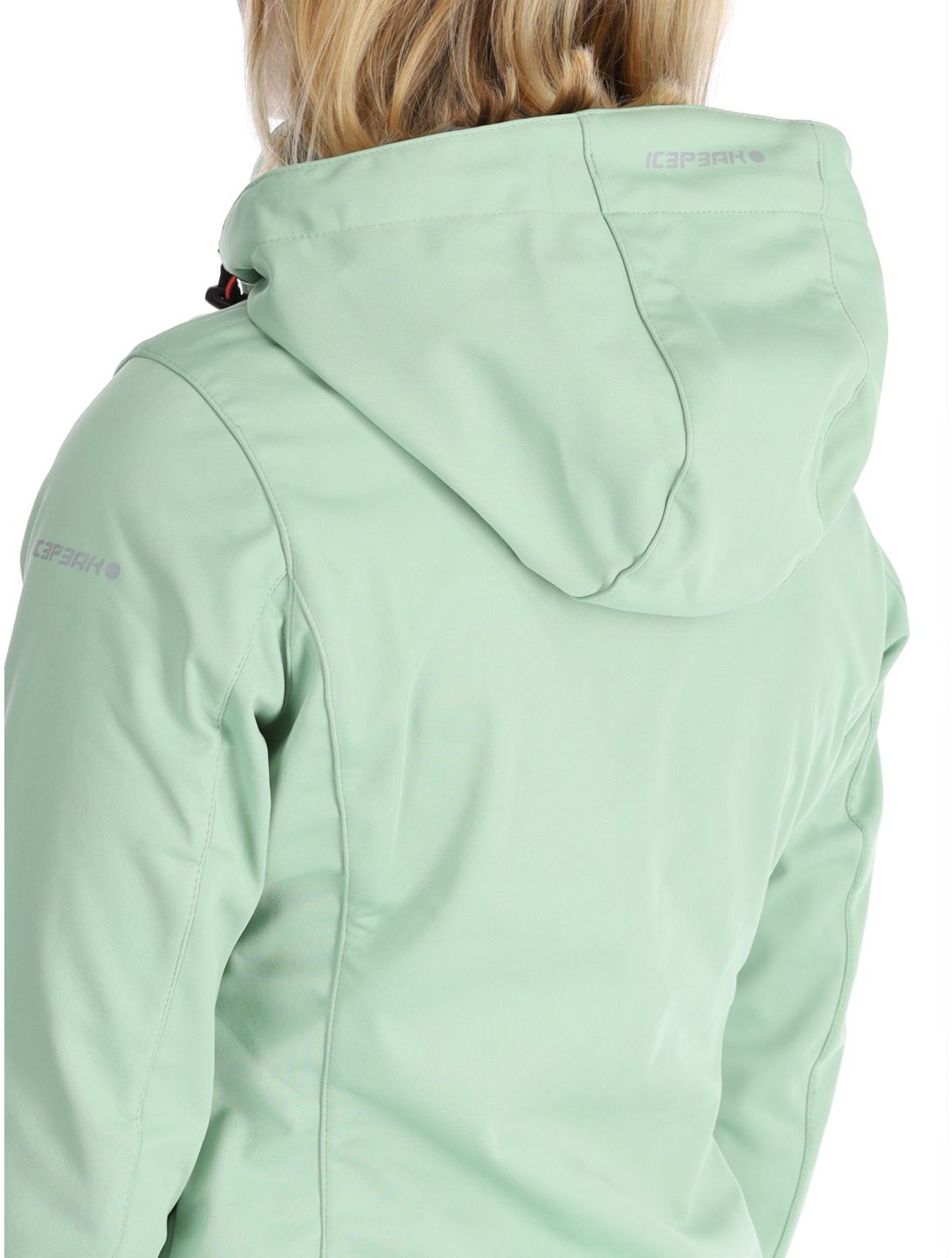 Icepeak, Boise chaqueta de esquí softshell mujeres Light Green verde 