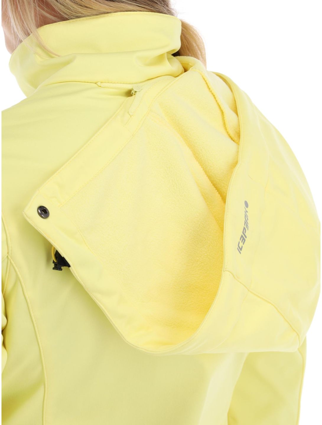 Icepeak, Boise chaqueta de esquí softshell mujeres pastel amarillo 