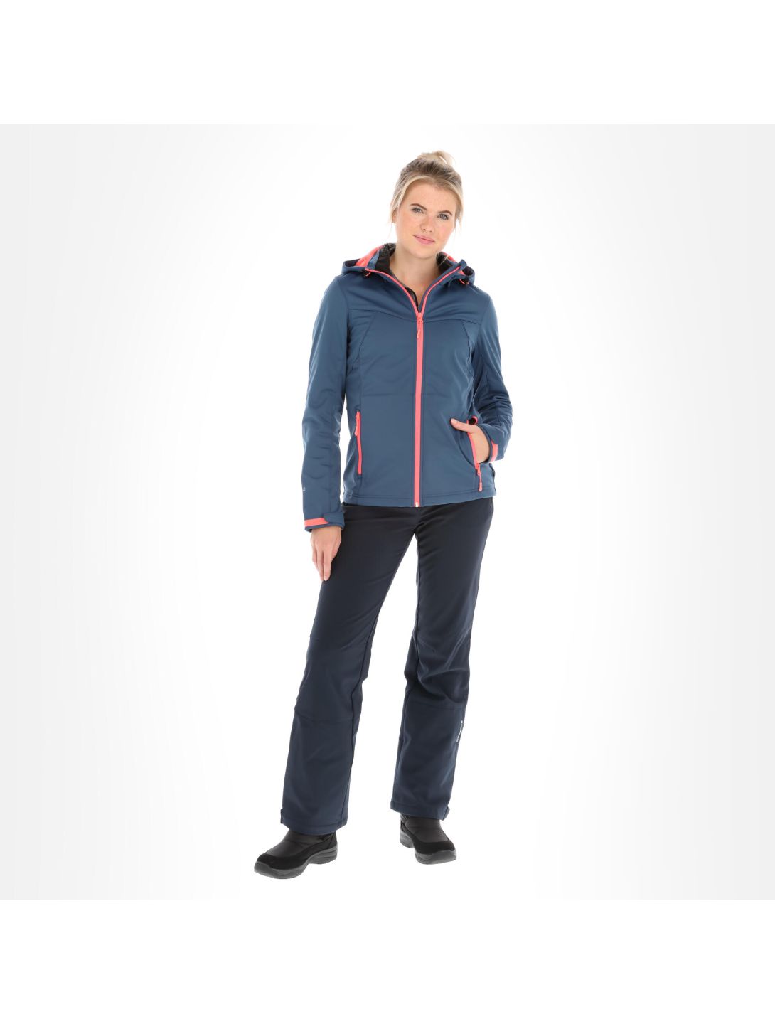 Icepeak, Boise chaqueta de esquí softshell mujeres azul