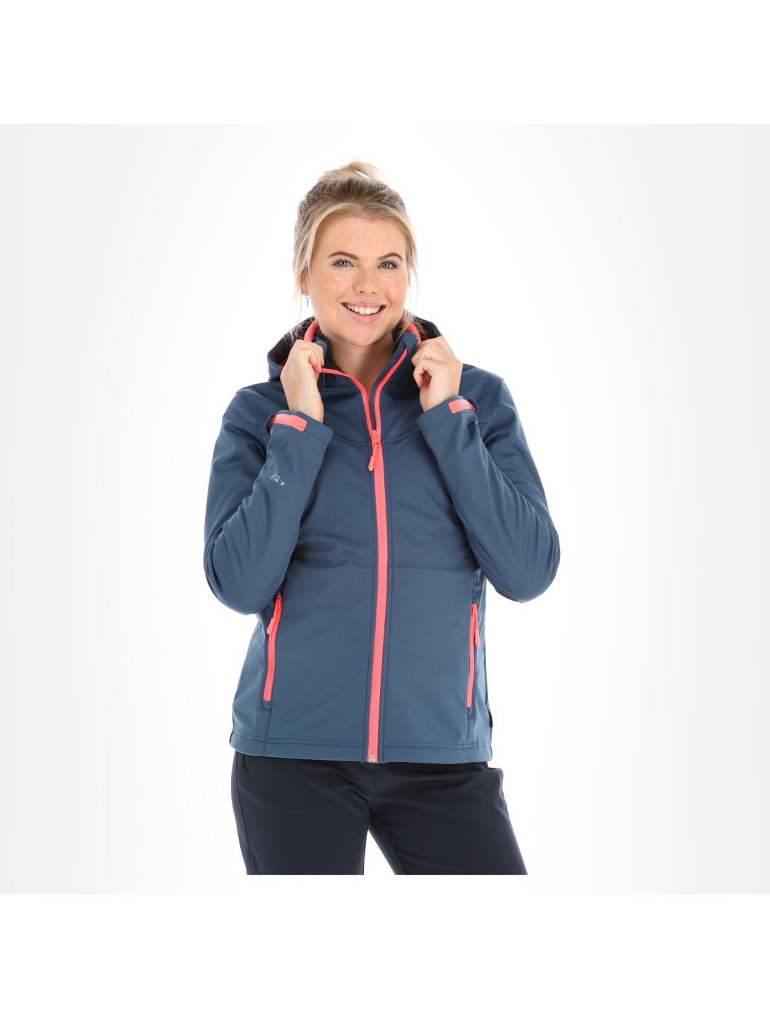 Icepeak, Boise chaqueta de esquí softshell mujeres azul