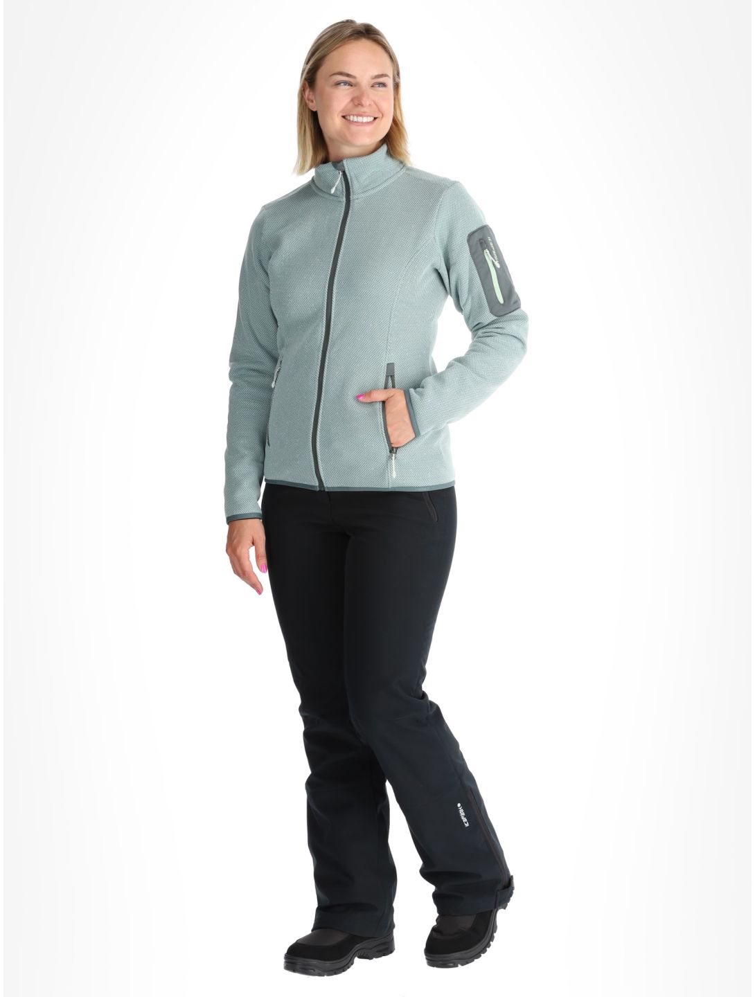 Icepeak, Bowersville chaleco mujeres Light Green verde 