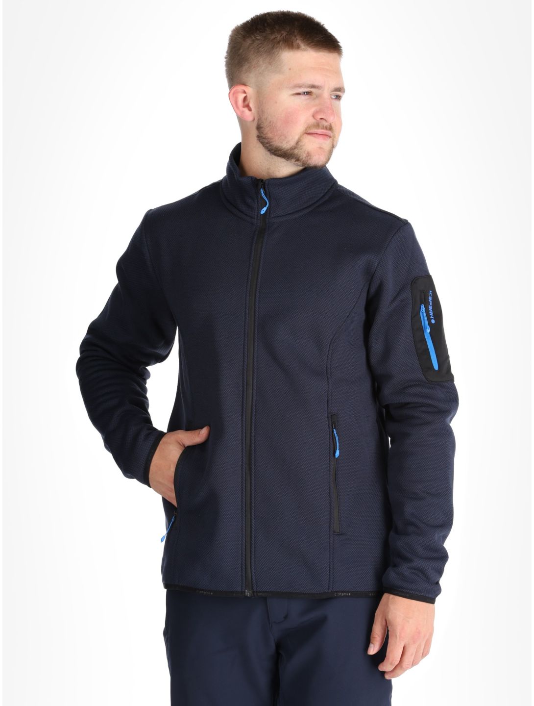 Icepeak, Bredstedt chaleco hombres Dark Blue azul 