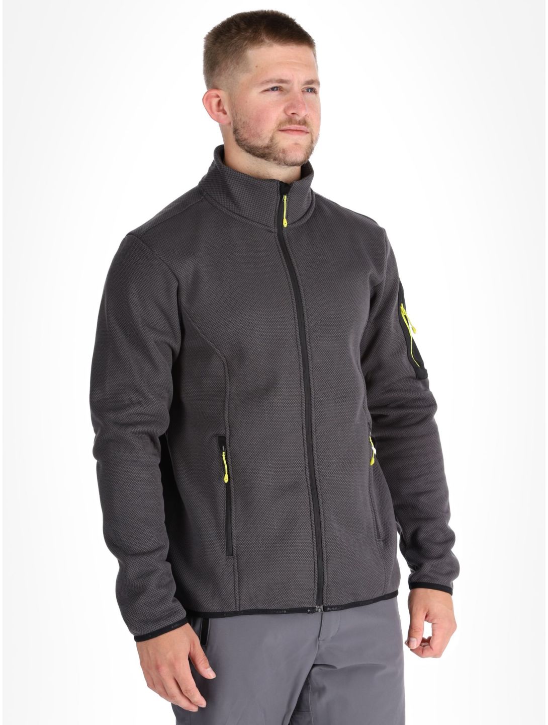 Icepeak, Bredstedt chaleco hombres Granite gris 