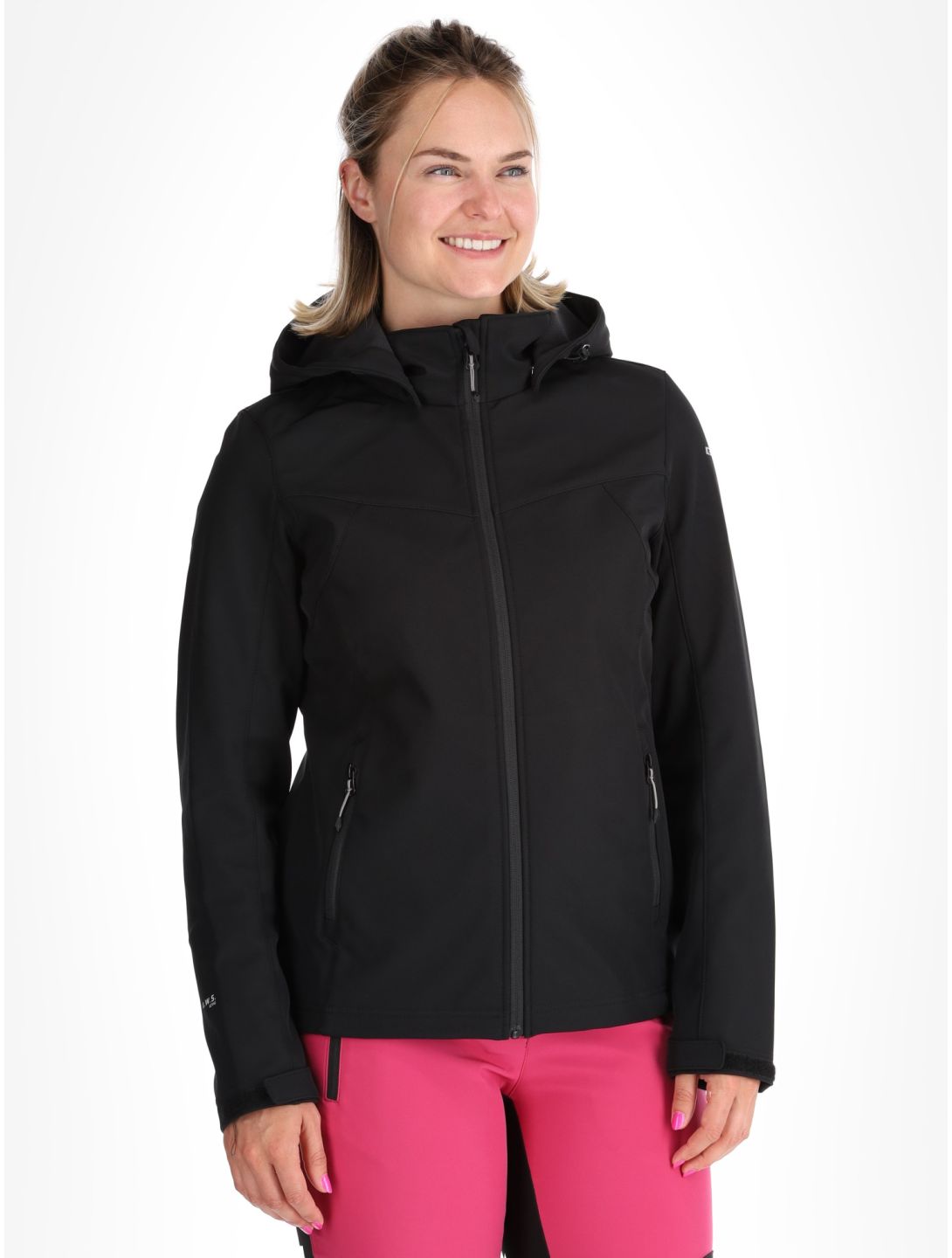 Icepeak, Brenham chaqueta de esquí softshell mujeres Basic Black negro 