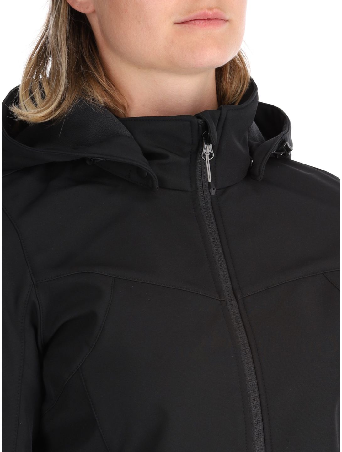 Icepeak, Brenham chaqueta de esquí softshell mujeres Basic Black negro 