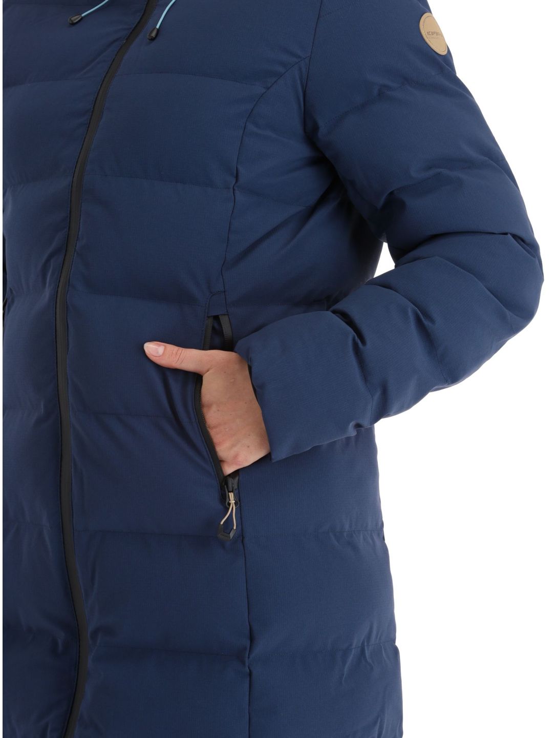 Icepeak, Brilon chaqueta de invierno mujeres Dark Blue azul 