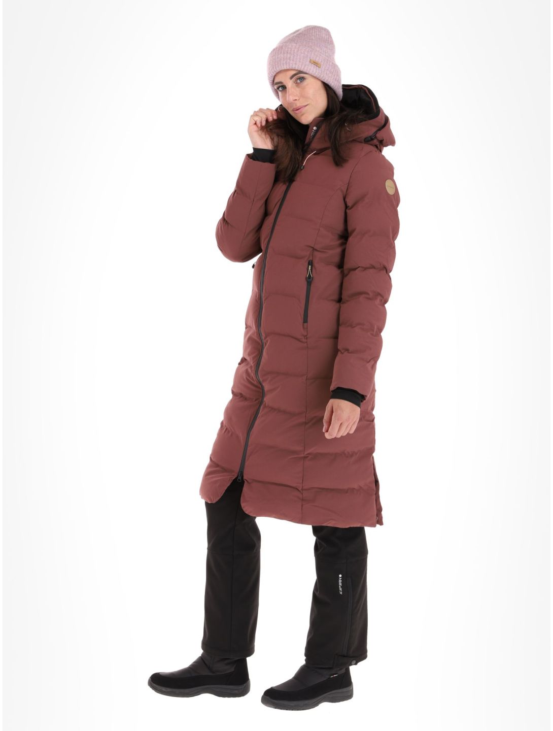 Icepeak, Brilon chaqueta de invierno mujeres Mahogany borgoña 