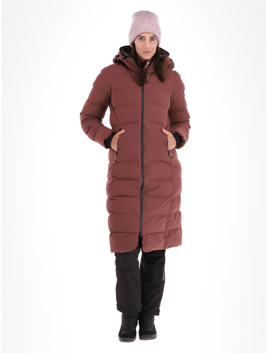 Icepeak, Brilon chaqueta de invierno mujeres Mahogany borgoña 