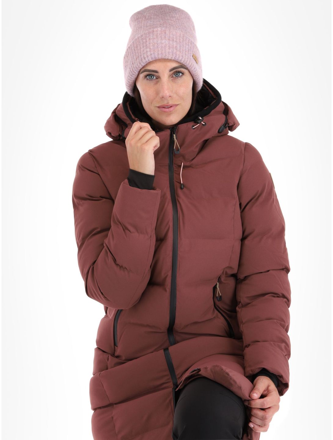 Icepeak, Brilon chaqueta de invierno mujeres Mahogany borgoña 