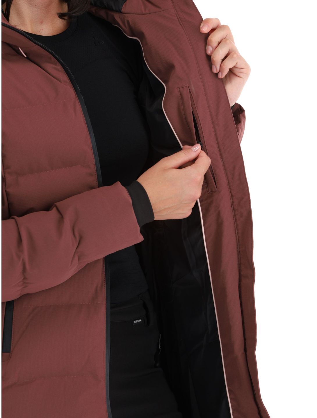 Icepeak, Brilon chaqueta de invierno mujeres Mahogany borgoña 