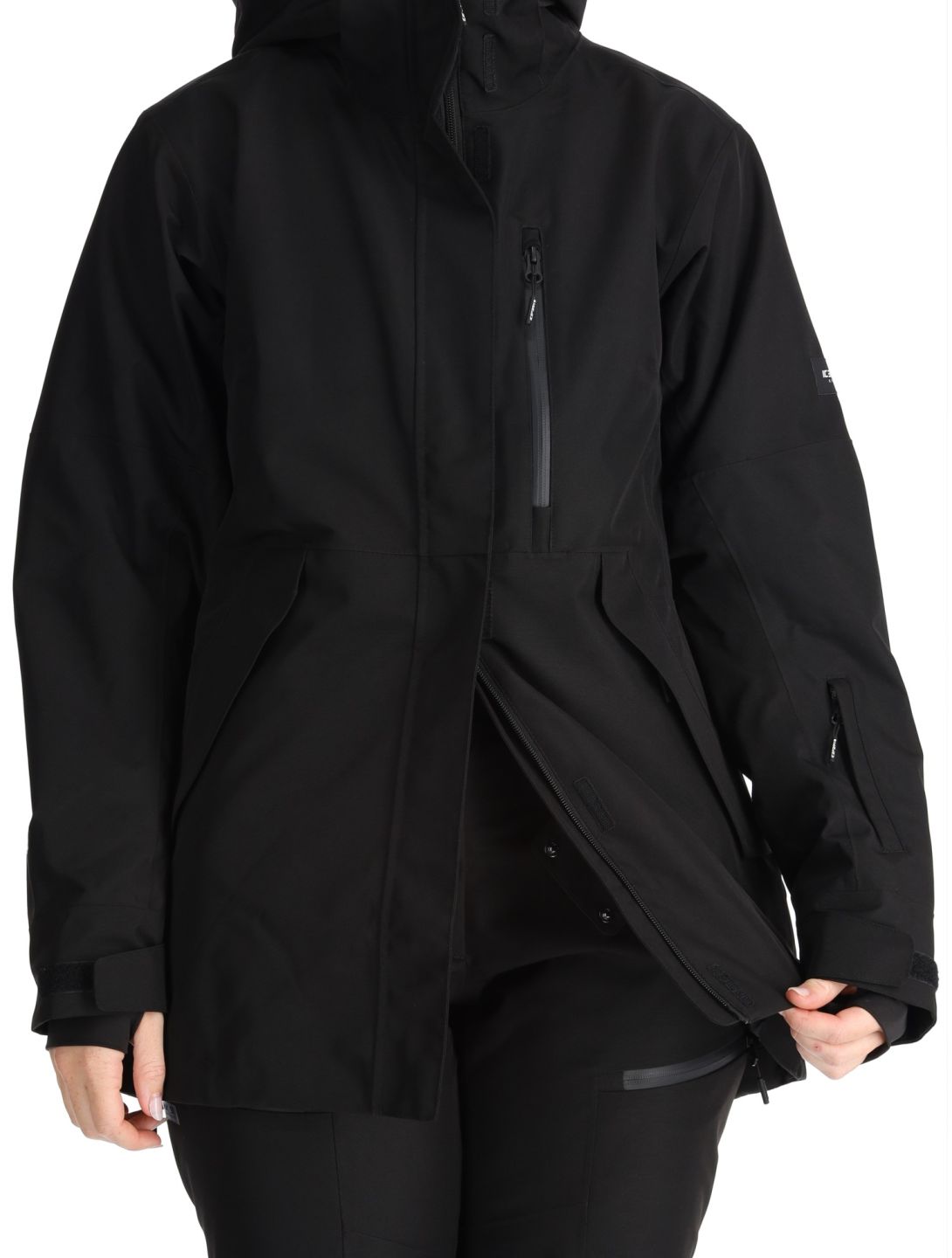 Icepeak, Cabot chaqueta de esquí hardshell mujeres Black negro 