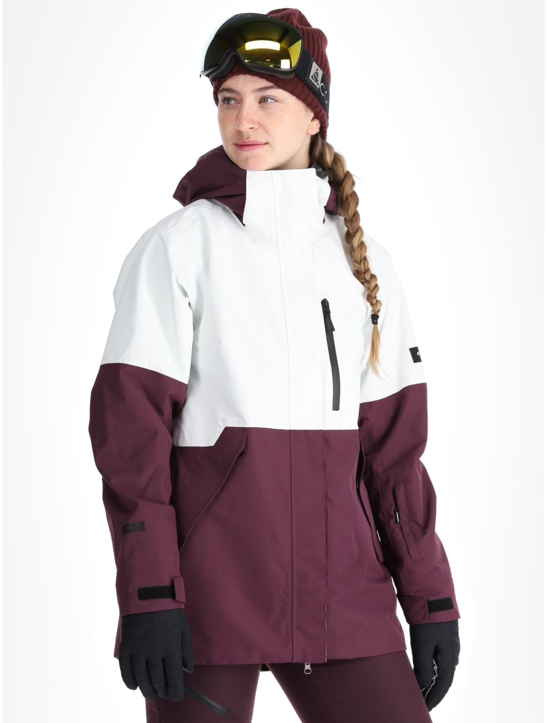 Icepeak, Cabot chaqueta de esquí hardshell mujeres Plum púrpura 