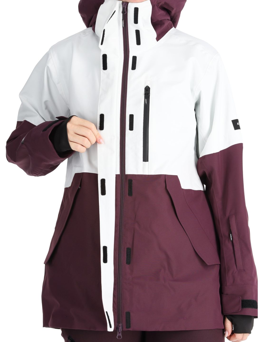 Icepeak, Cabot chaqueta de esquí hardshell mujeres Plum púrpura 