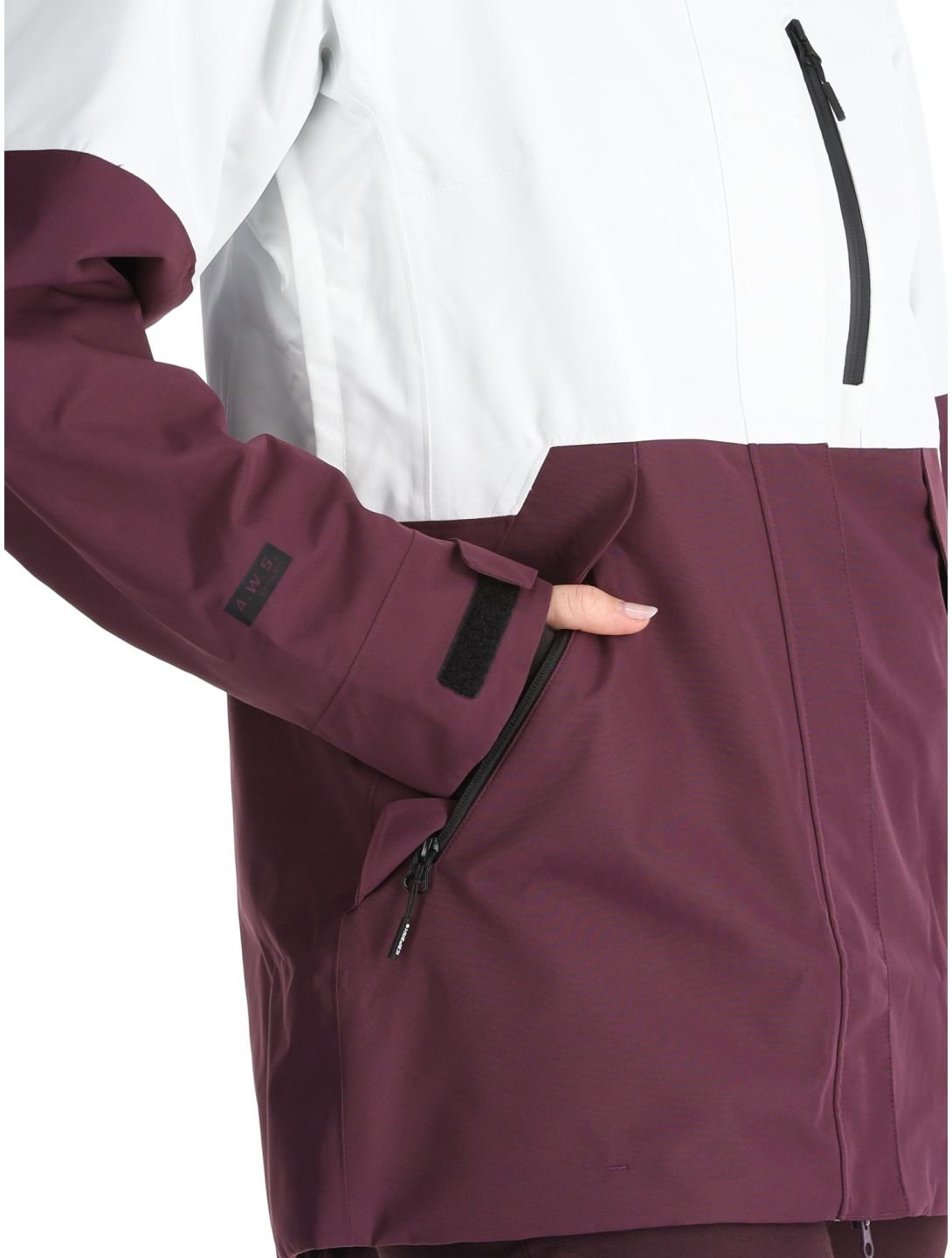 Icepeak, Cabot chaqueta de esquí hardshell mujeres Plum púrpura 