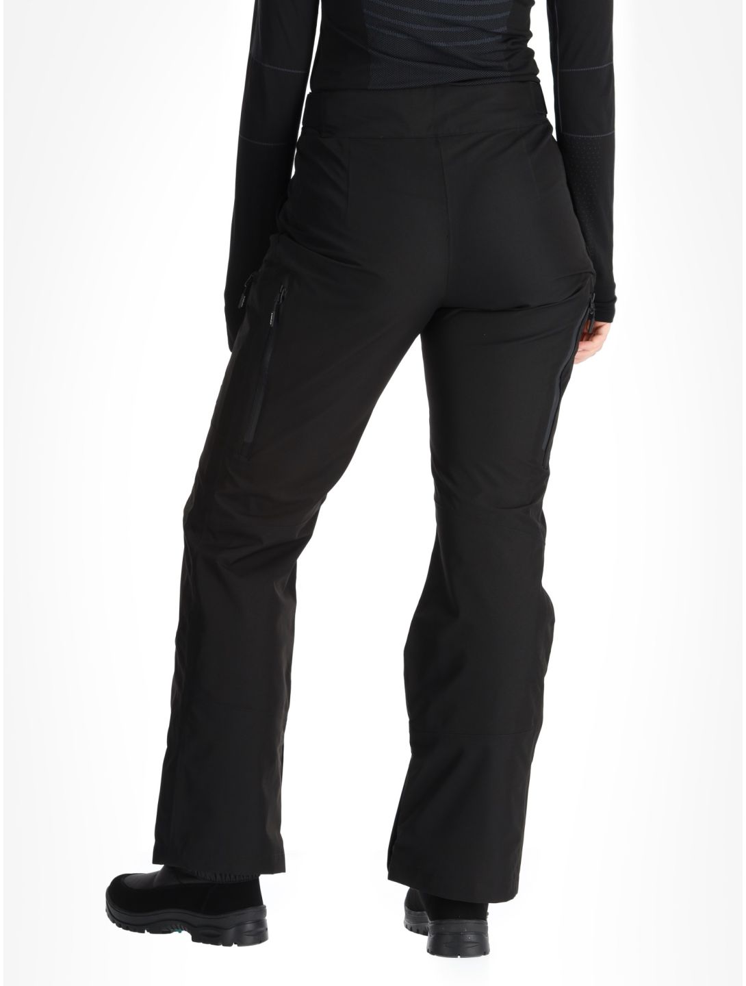 Icepeak, Calau pantalones de esquí hardshell mujeres Black negro 