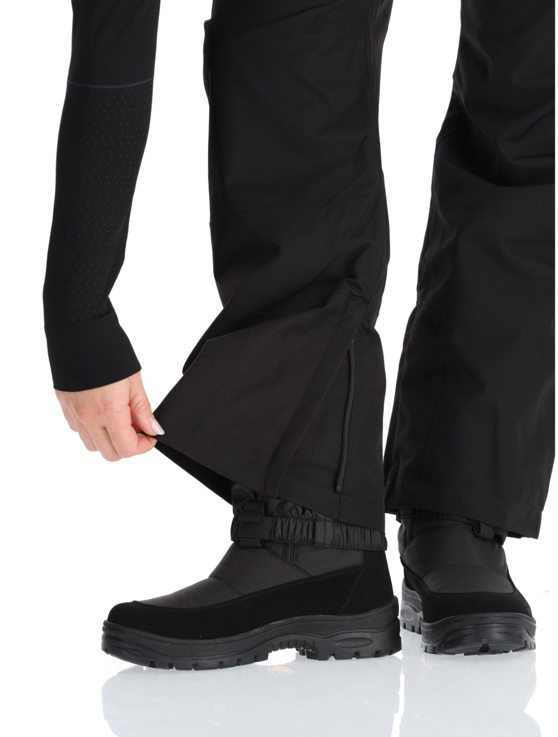 Icepeak, Calau pantalones de esquí hardshell mujeres Black negro 