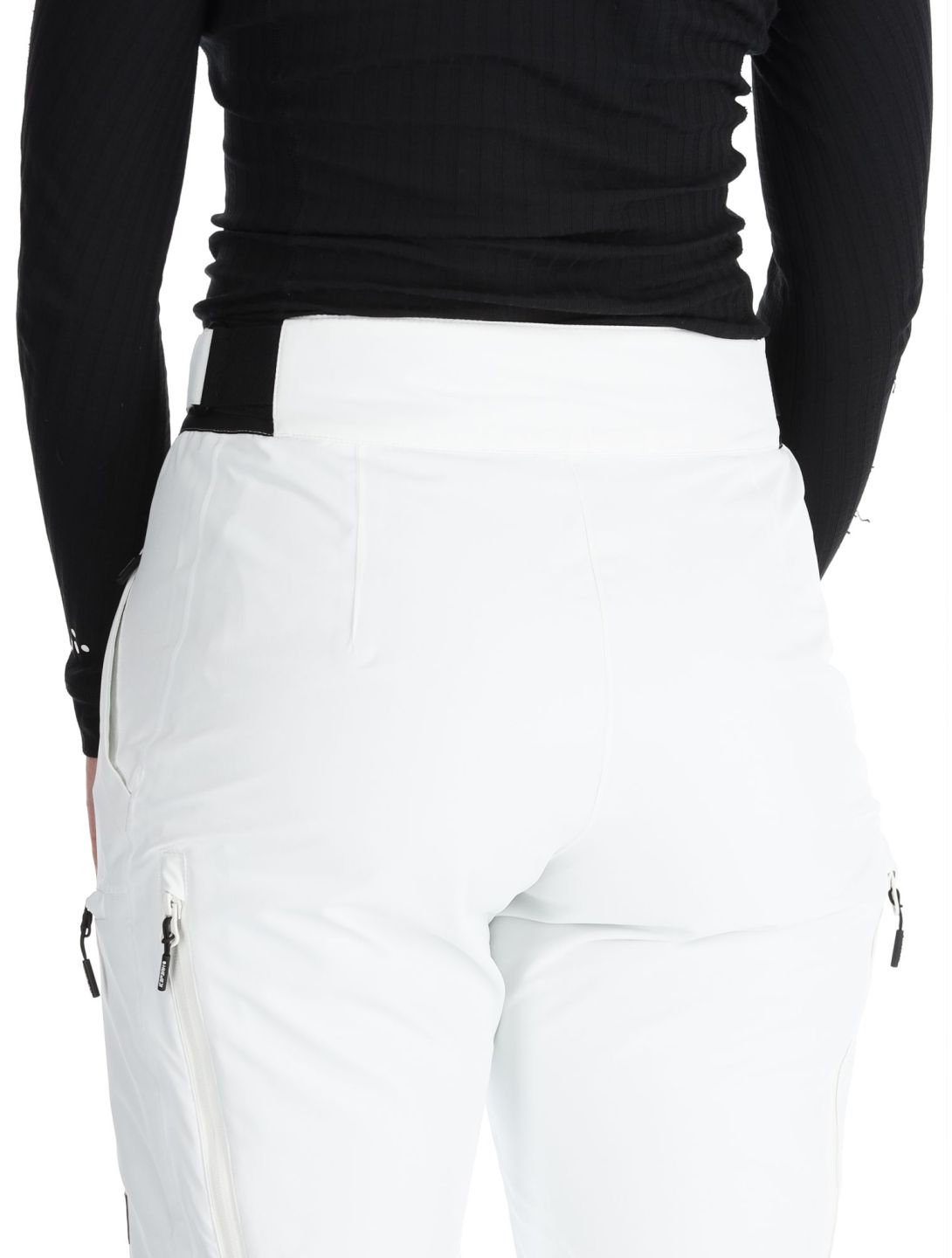 Icepeak, Calau pantalones de esquí hardshell mujeres Natural White blanco 