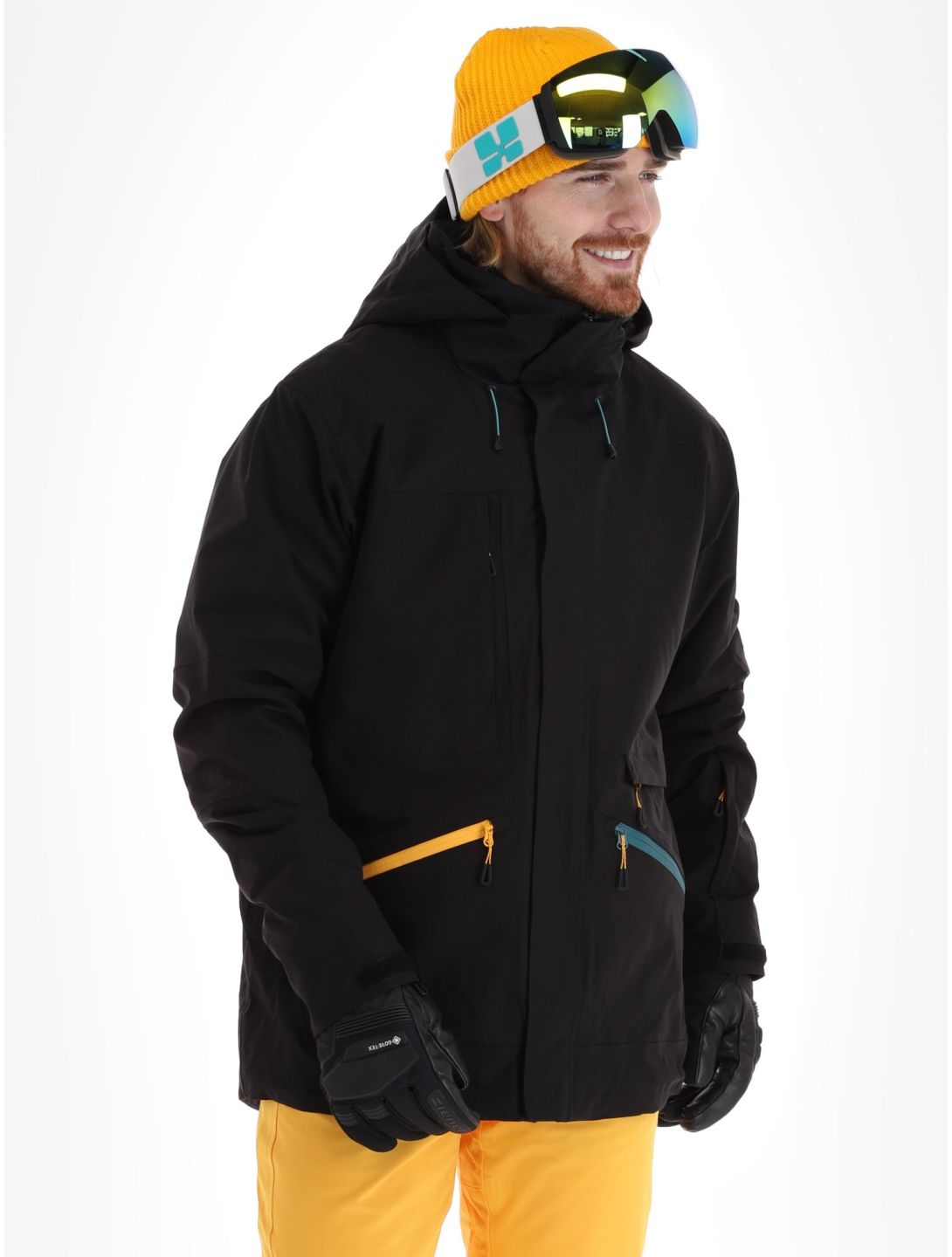 Icepeak, Cale chaqueta de esquí hombres Black negro 