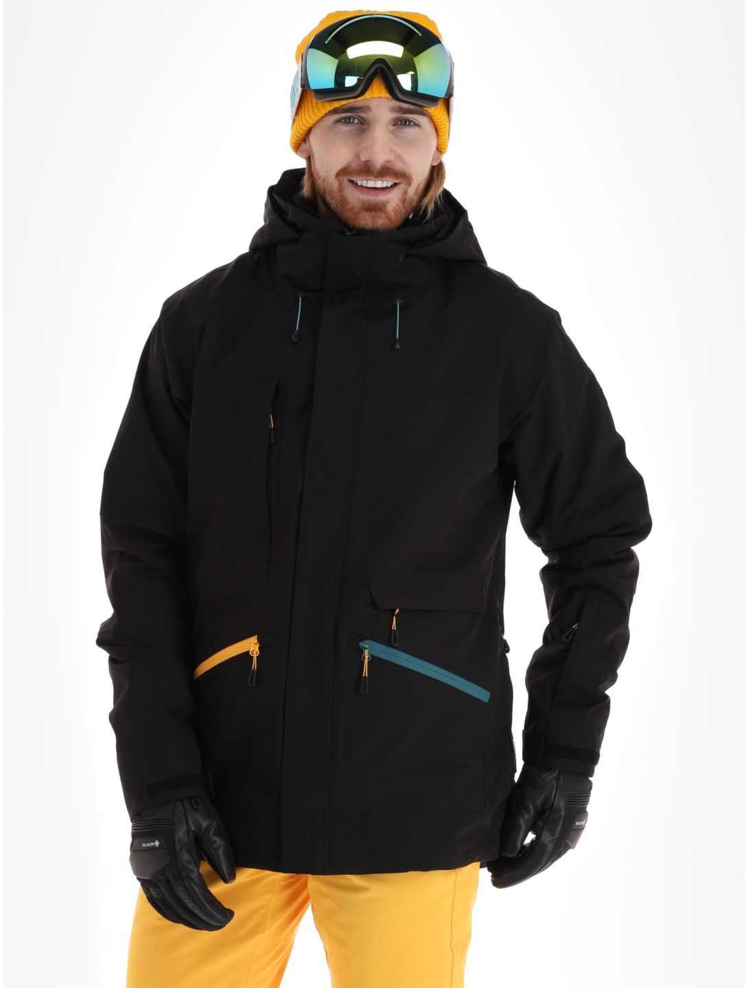 Icepeak, Cale chaqueta de esquí hombres Black negro 