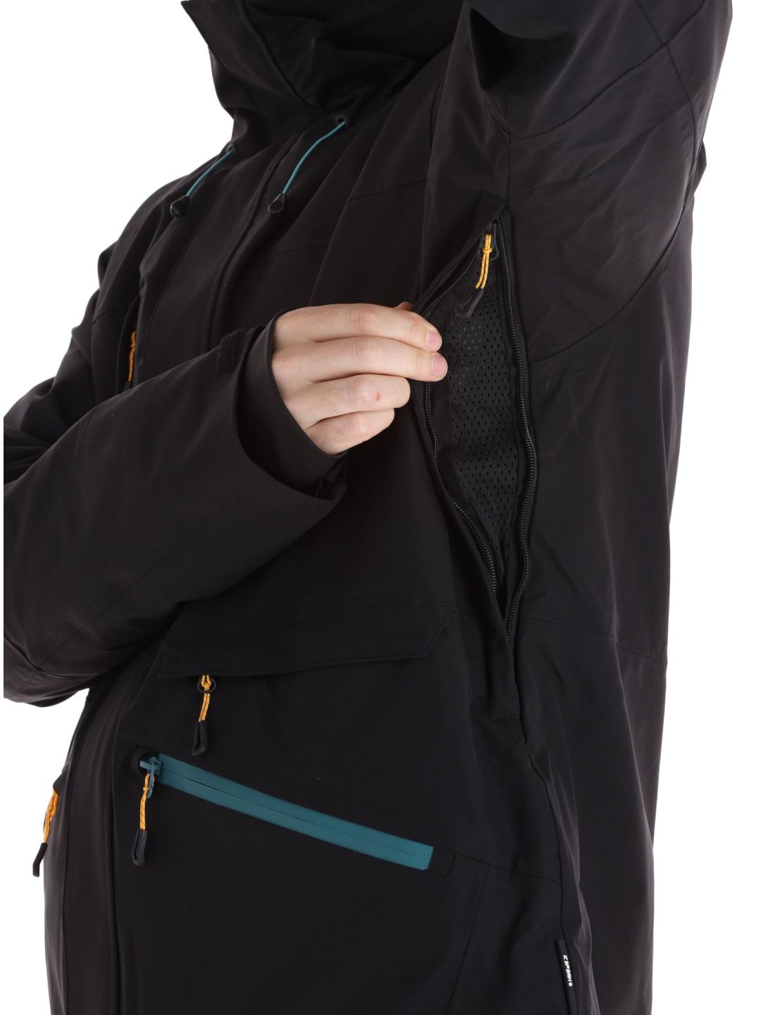 Icepeak, Cale chaqueta de esquí hombres Black negro 