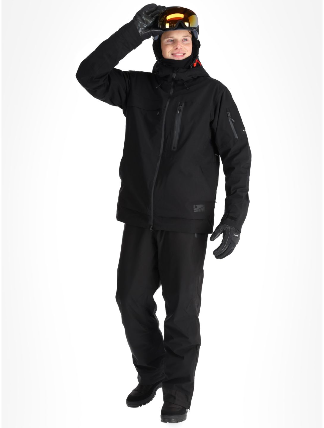 Icepeak, Cale chaqueta de esquí hombres Black negro 