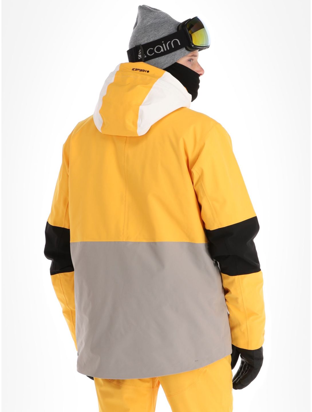 Icepeak, Cale chaqueta de esquí hombres Yellow amarillo, gris 