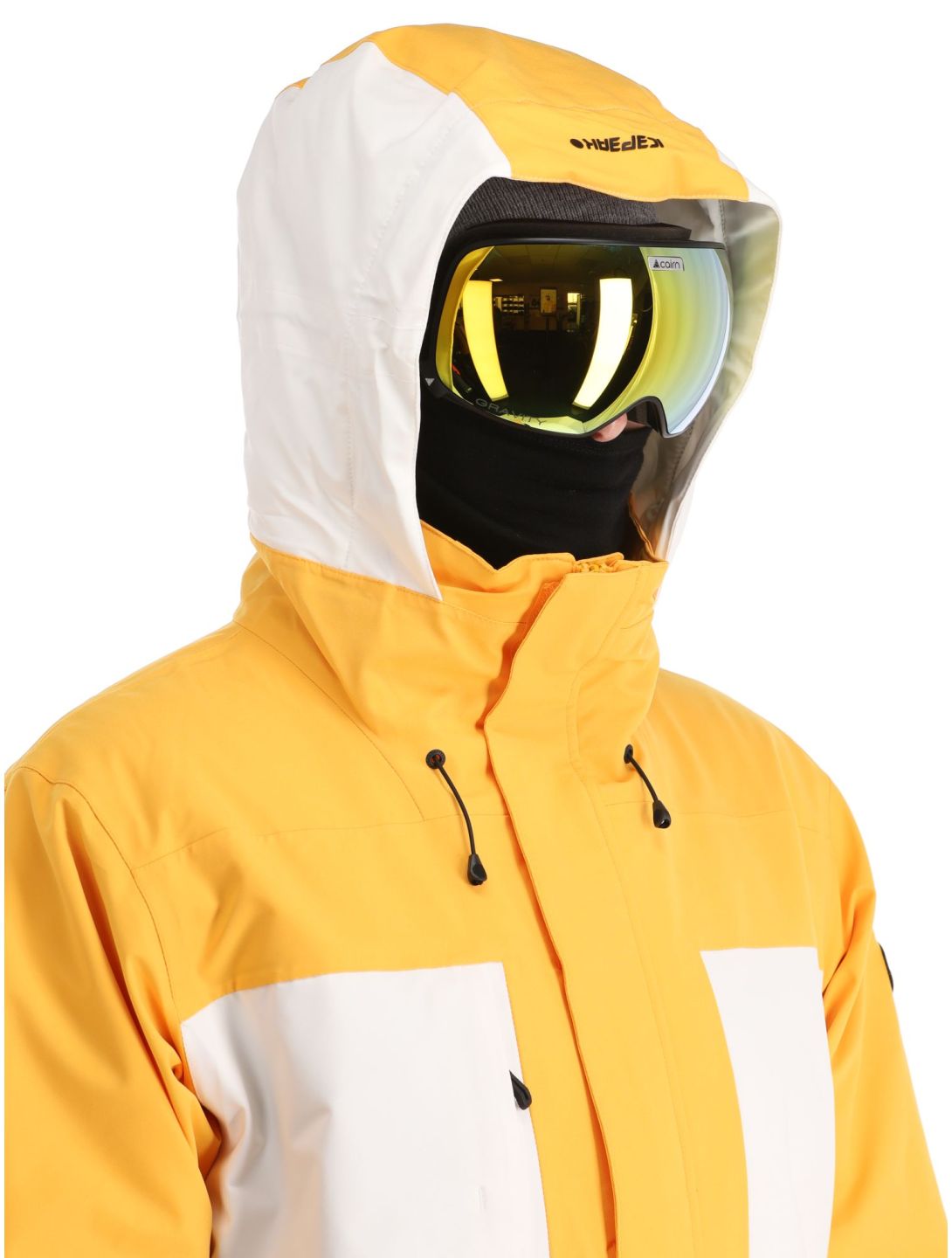 Icepeak, Cale chaqueta de esquí hombres Yellow amarillo, gris 