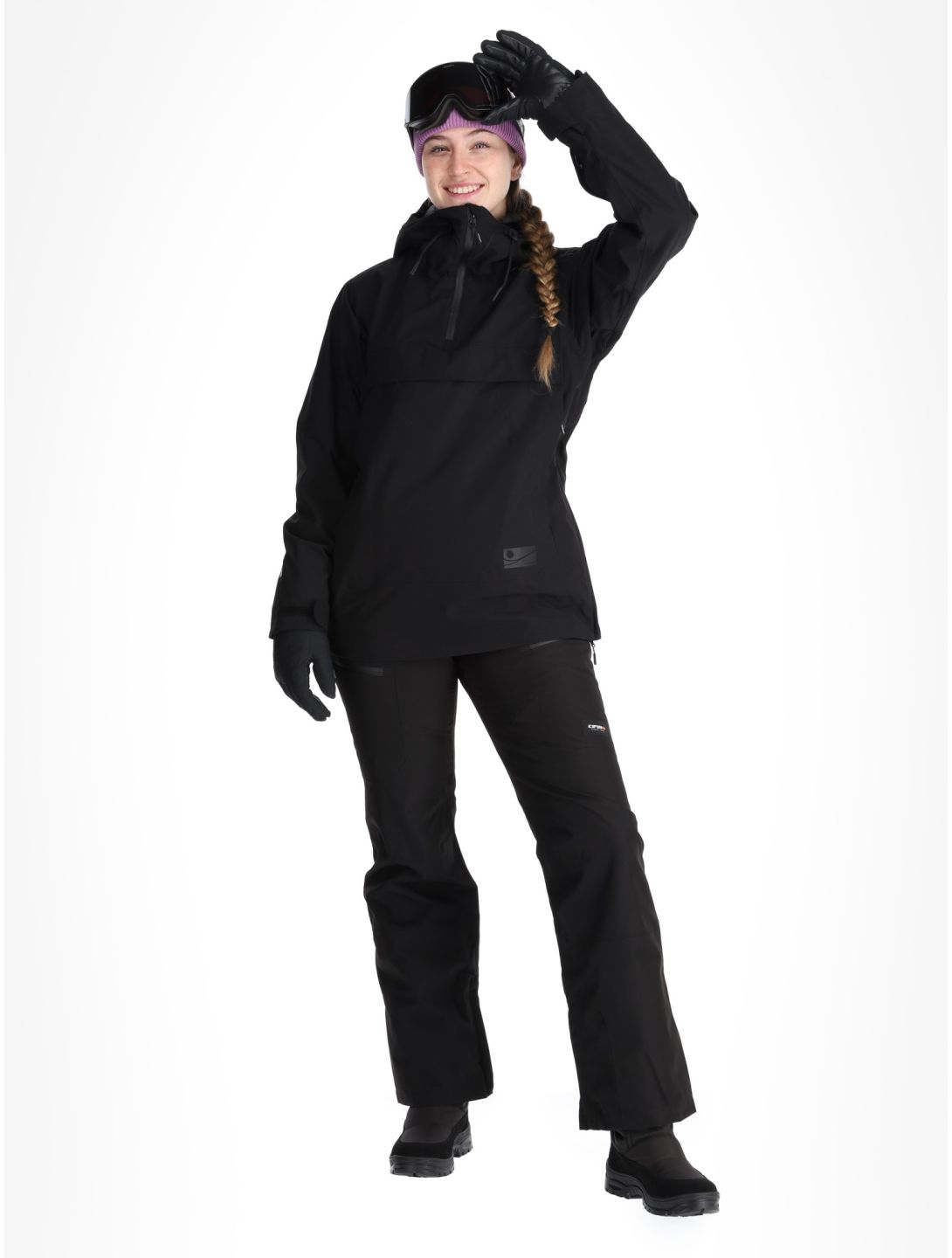 Icepeak, Calio anorak mujeres Black negro 