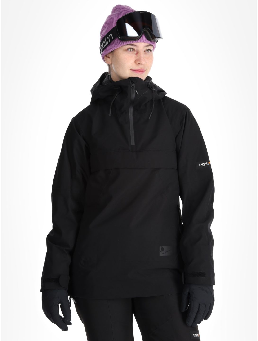 Icepeak, Calio anorak mujeres Black negro 