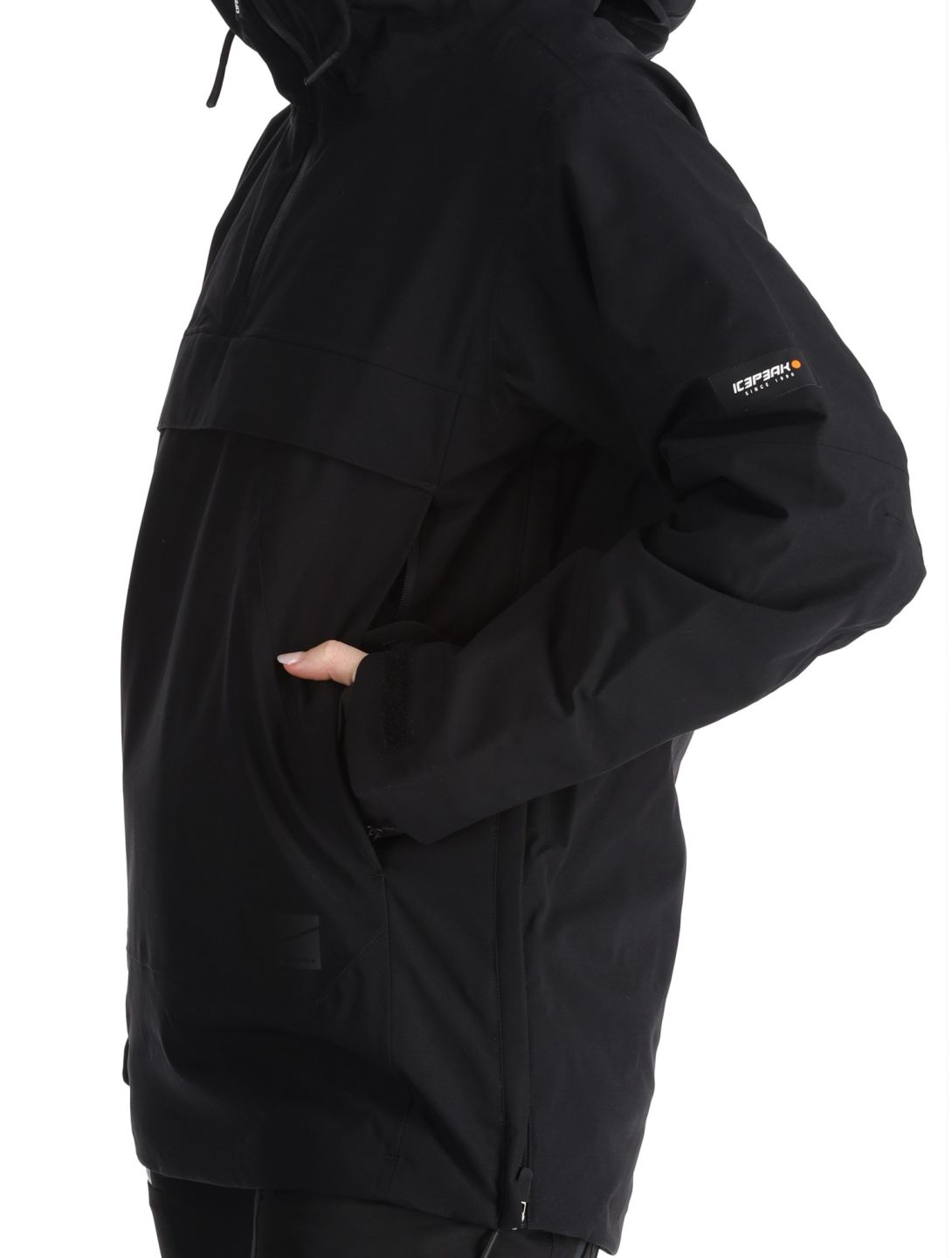 Icepeak, Calio anorak mujeres Black negro 