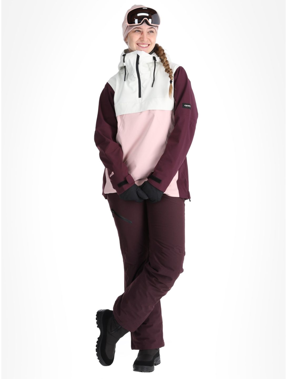 Icepeak, Calio anorak mujeres Plum púrpura 