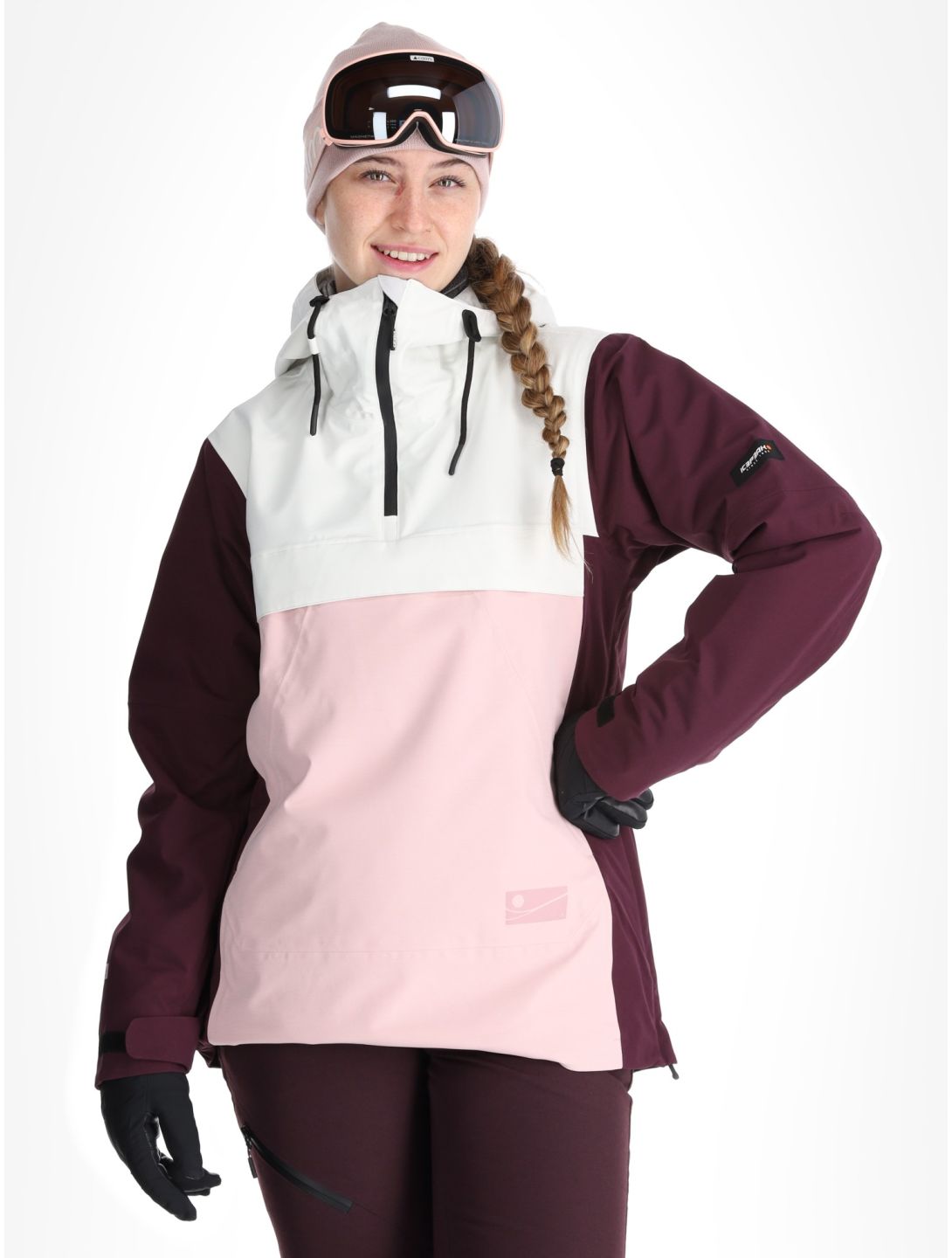 Icepeak, Calio anorak mujeres Plum púrpura 