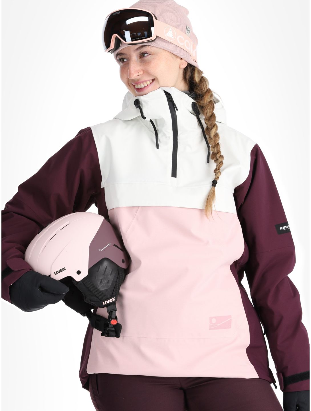 Icepeak, Calio anorak mujeres Plum púrpura 