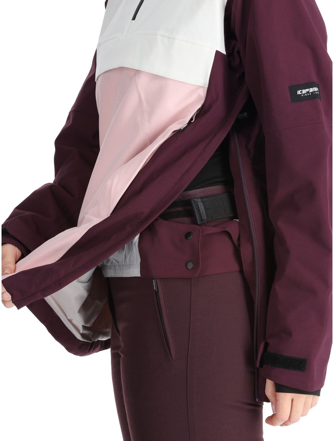 Icepeak, Calio anorak mujeres Plum púrpura 