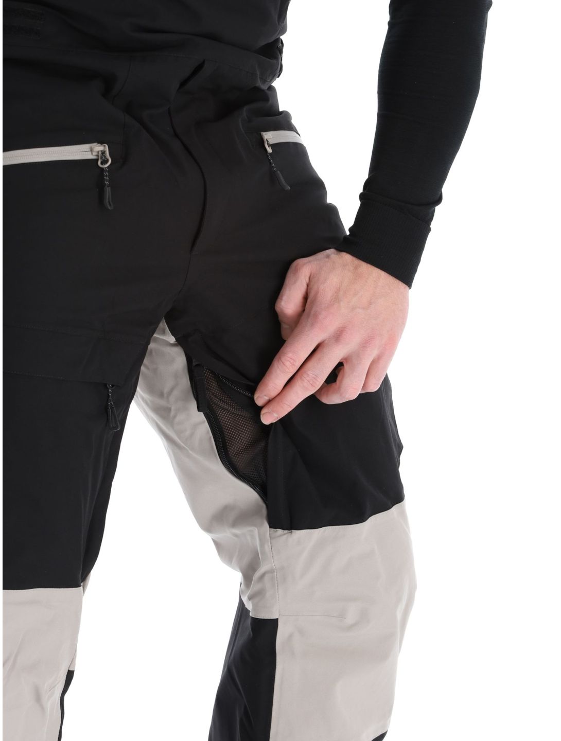 Icepeak, Cambo pantalones de esquí hombres Black gris, negro 