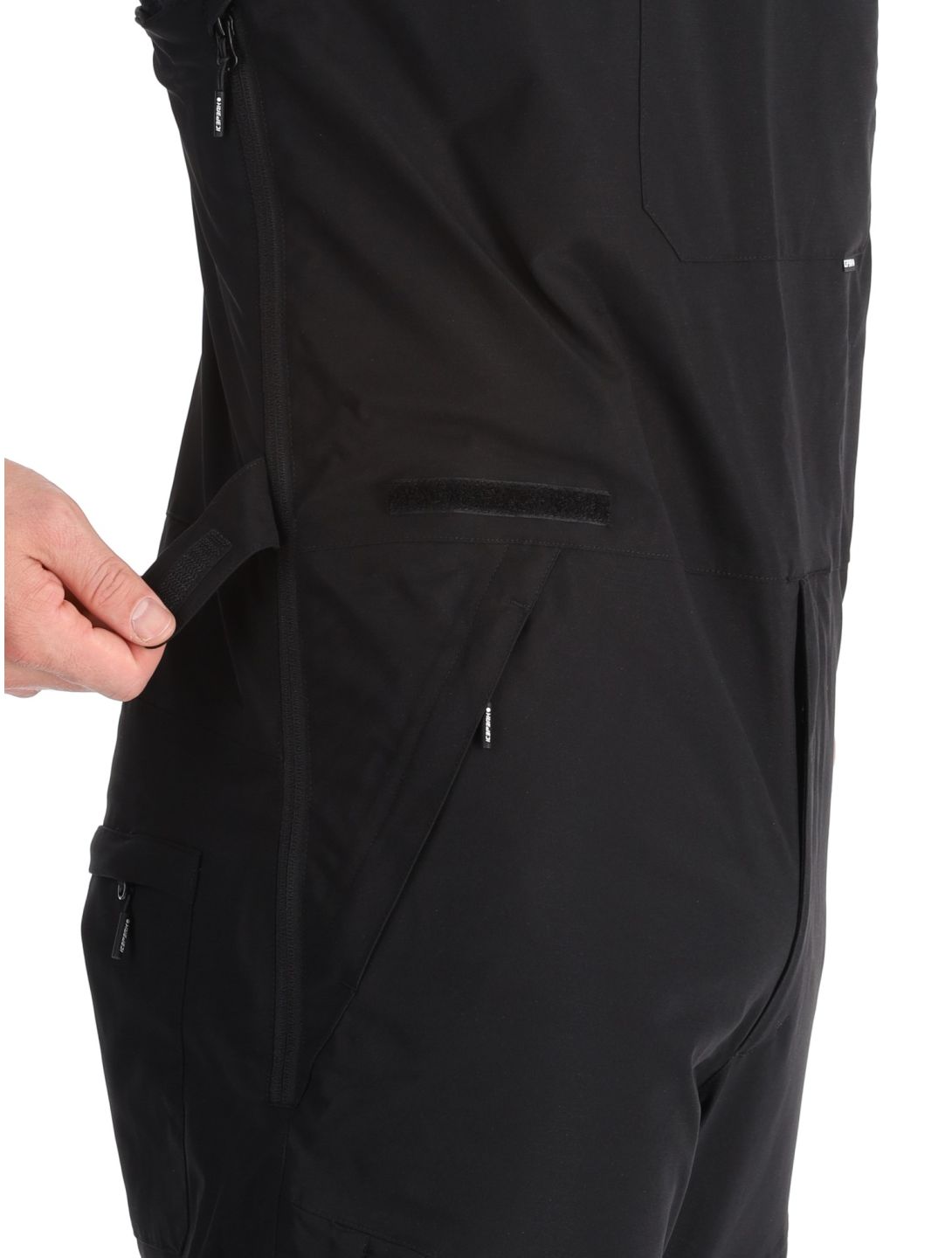 Icepeak, Cambo pantalones de esquí hombres Black negro 