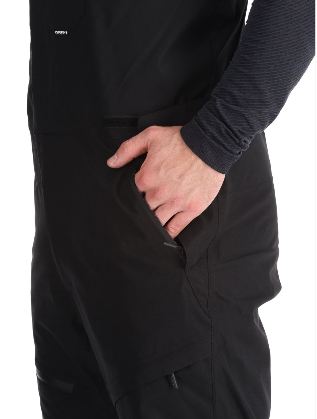 Icepeak, Cambo pantalones de esquí hombres Black negro 