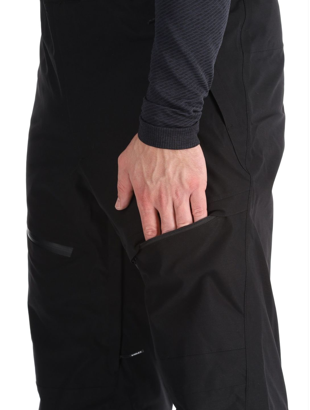 Icepeak, Cambo pantalones de esquí hombres Black negro 