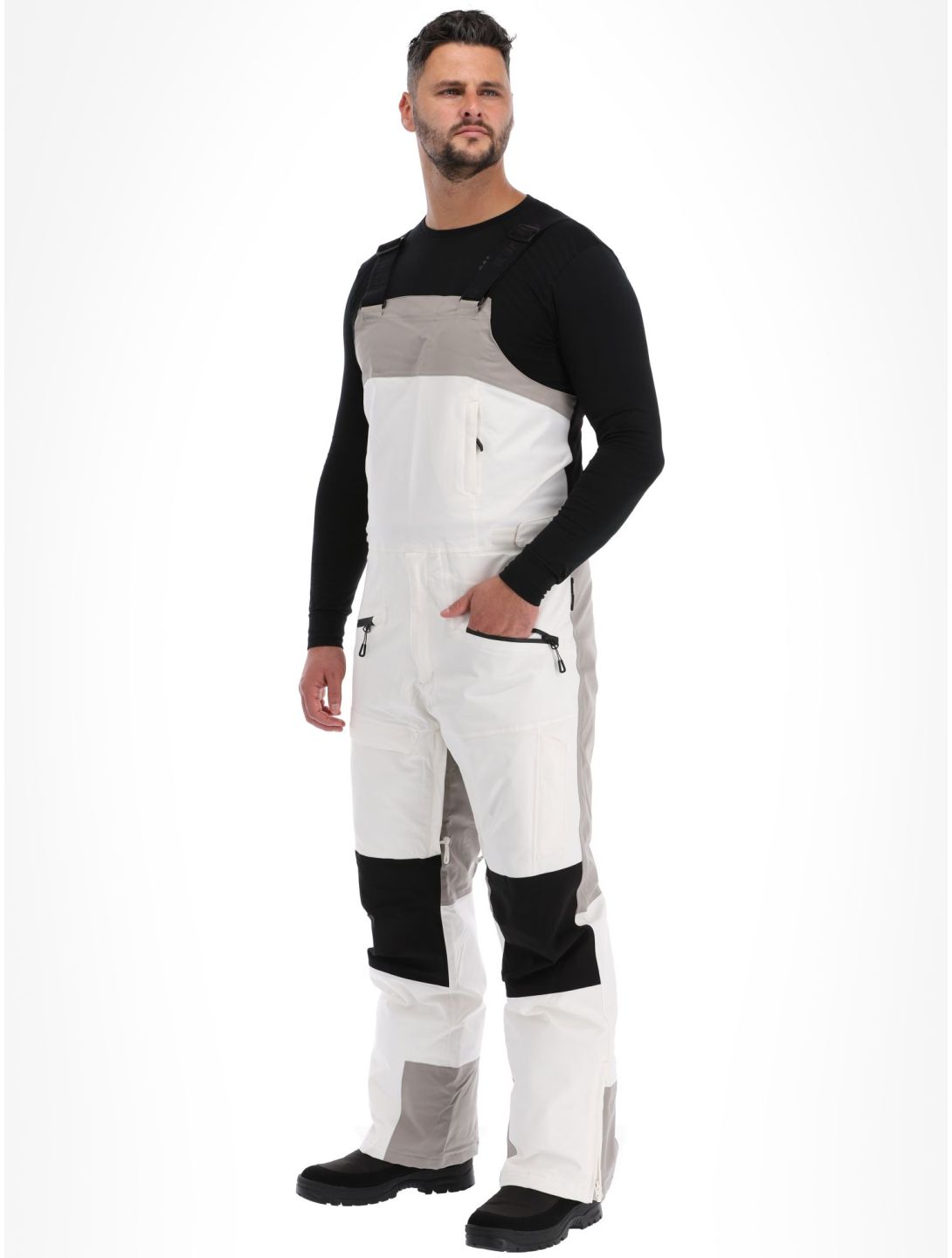 Icepeak, Cambo pantalones de esquí hombres Powder gris 