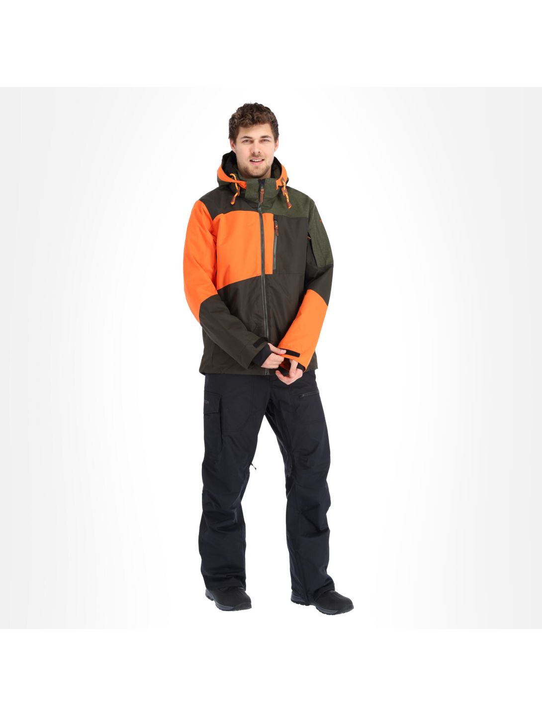 Icepeak, Canova chaqueta de esquí hombres dark naranja