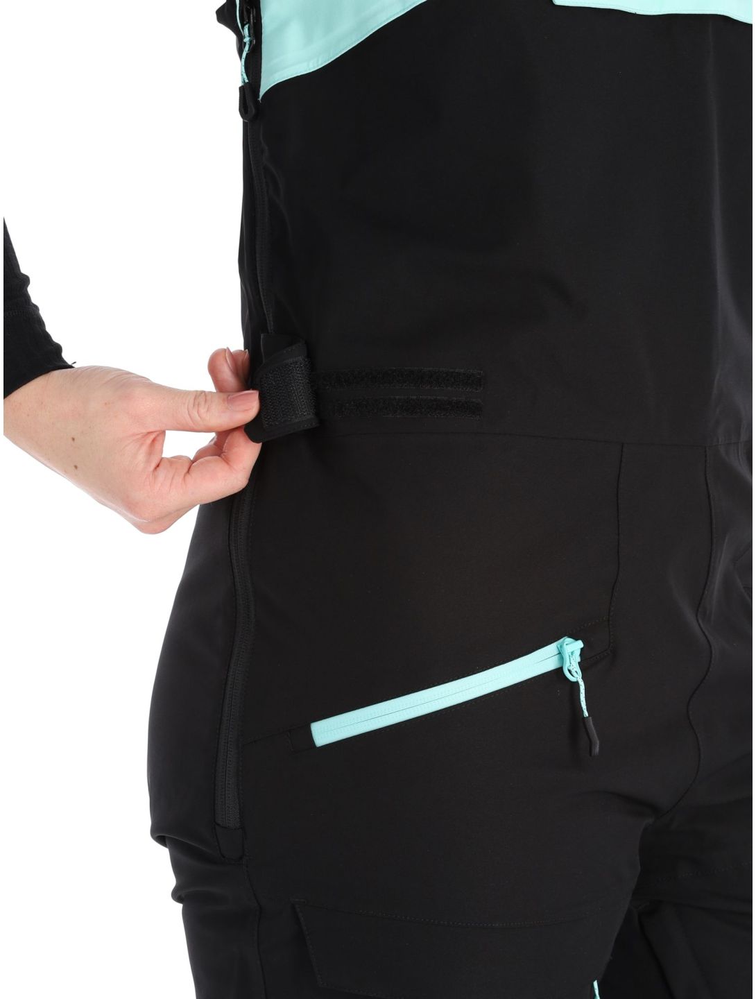 Icepeak, Cantrall pantalones de esquí BIB mujeres Black negro 