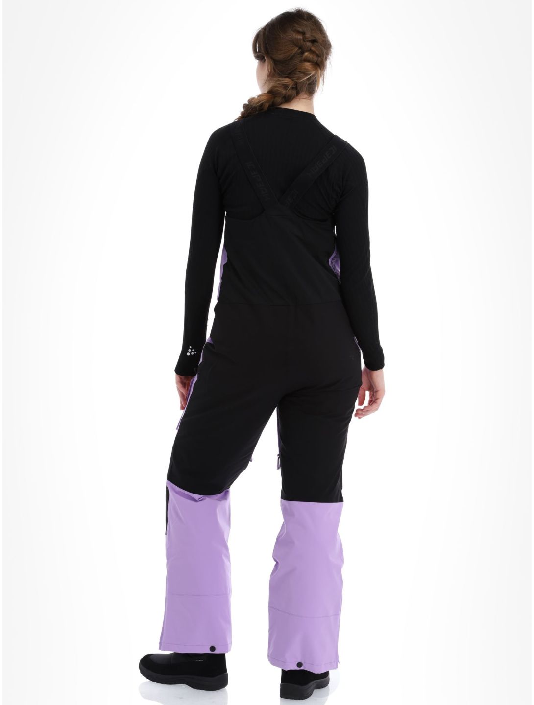 Icepeak, Cantrall pantalones de esquí BIB mujeres Lavender púrpura 