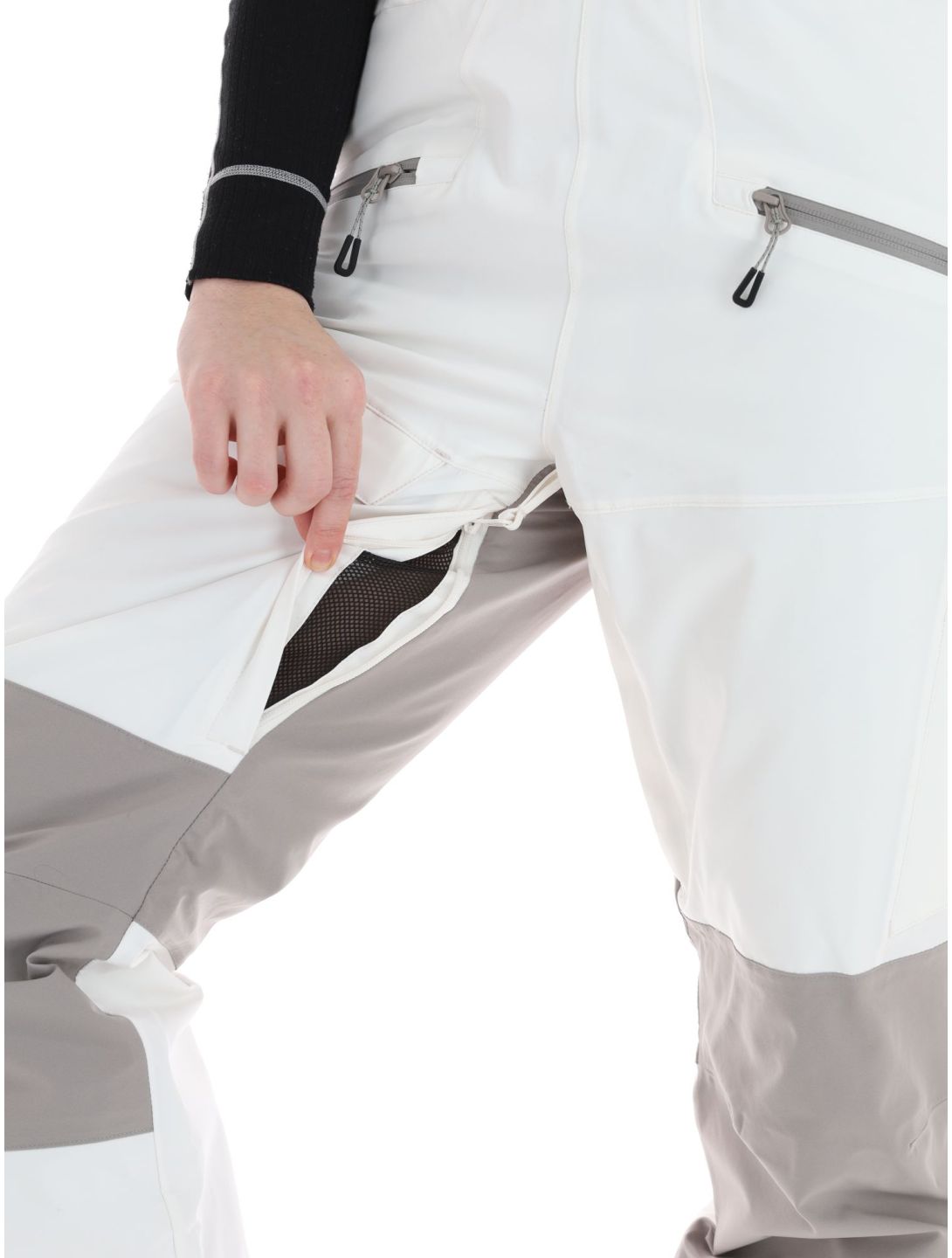 Icepeak, Cantrall pantalones de esquí BIB mujeres Powder blanco 