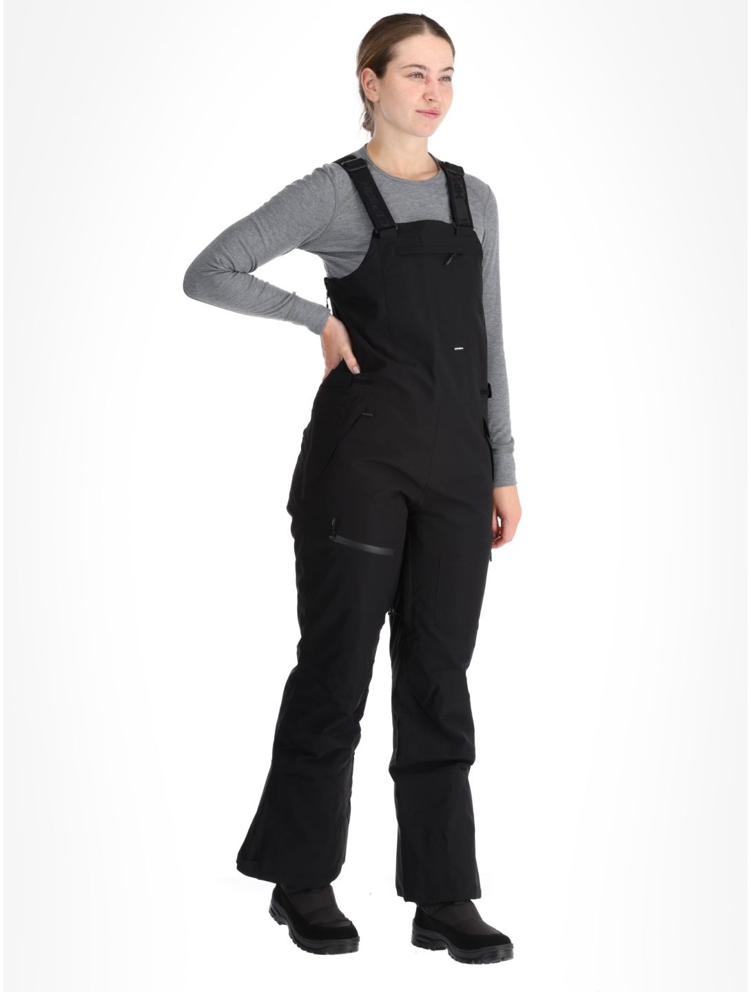 Icepeak, Cantrall pantalones de esquí mujeres Black negro 