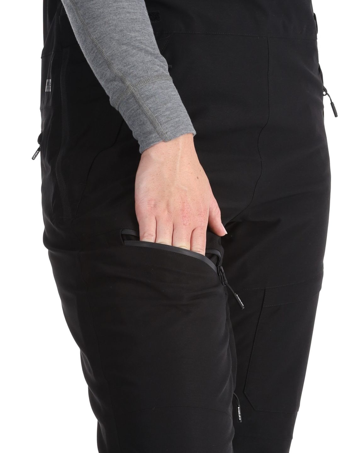 Icepeak, Cantrall pantalones de esquí mujeres Black negro 