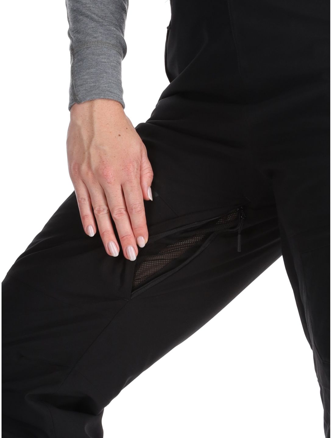 Icepeak, Cantrall pantalones de esquí mujeres Black negro 