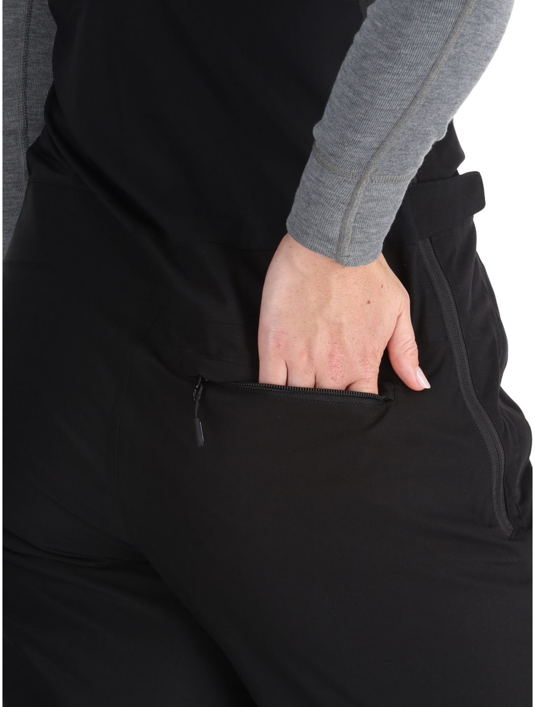 Icepeak, Cantrall pantalones de esquí mujeres Black negro 