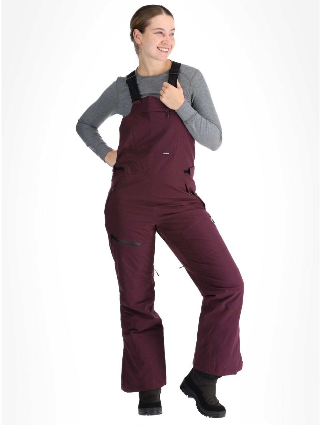 Icepeak, Cantrall pantalones de esquí mujeres Plum púrpura 